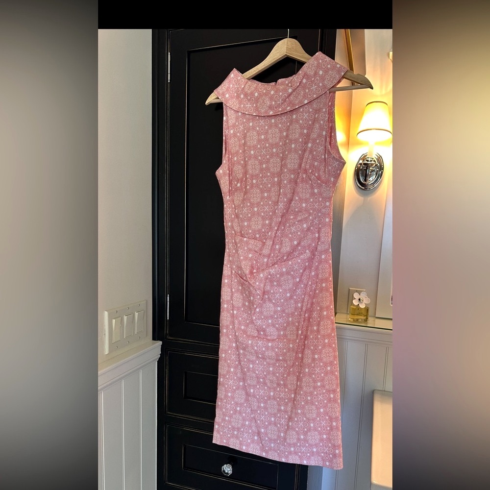 Sara Campbell Pink Midi Dress nearly new